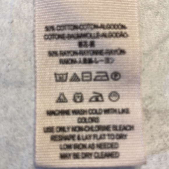 Free People Slouchy Sleeved Cotten Blend Button Down Oversized Shirt SZ S/P - Picture 16 of 16